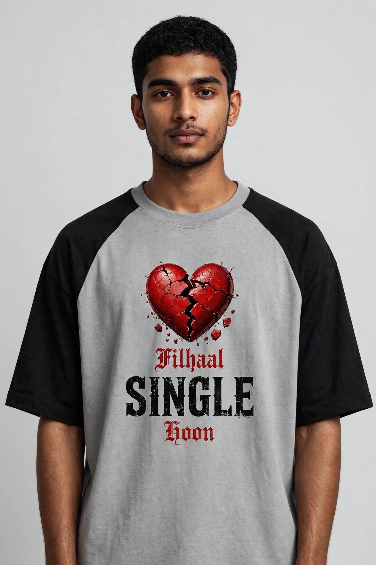 Filhaal Single Hoon Oversized Raglan