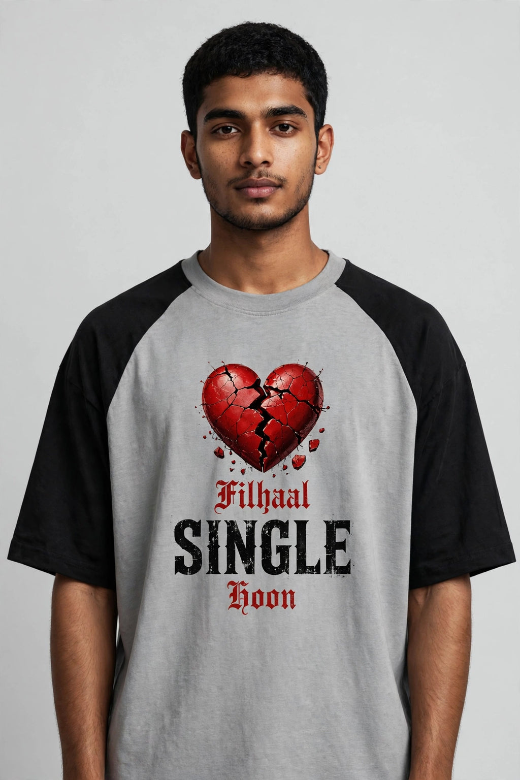 Amma Pyaar Filhaal Single Hoon Oversized Raglan